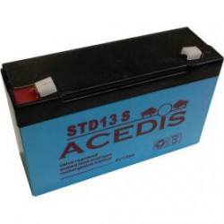 Batterie AGM étanche 6V 11 Ah / ACD STD13S ou  YUASA NP126