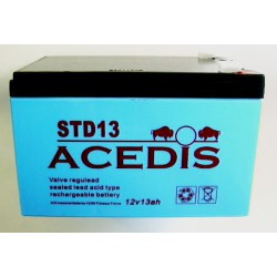 Batterie AGM étanche 12V 13,2 Ah / ACD STD13 ou Y1212FR