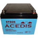 Batterie AGM étanche 12V 26 Ah / ACD STD26
