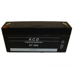 Batterie AGM étanche 6V 2.8 Ah / ACD ST30S ou  YUASA NP2.8-6