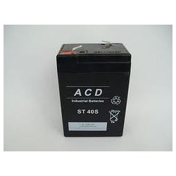 Batterie AGM étanche 6V 4,6 Ah / ACD ST40S ou YUASA NP46