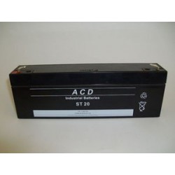 Batterie AGM étanche 12V 2,3 Ah / ACD ST20 ou YUCEL Y2.112FR