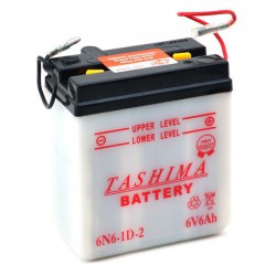 Batterie moto 6N6-1D-2 6V 6Ah
