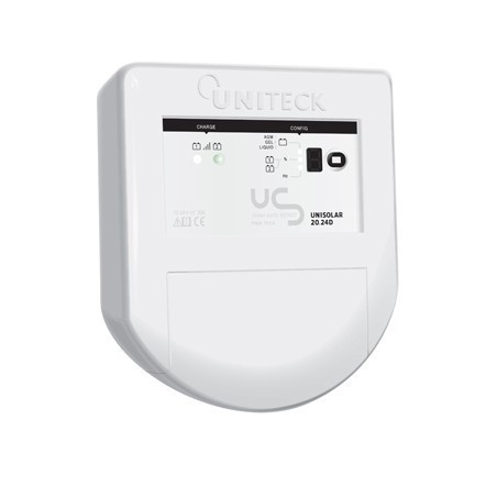 Régulateur de charge solaire 12V/24V - 20A - double batterie Régulateur de charge solaire 12V/24V - 20A - double batterie