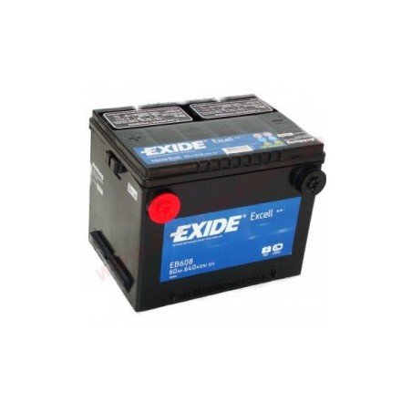 Batterie de demarrage EXIDE EB608