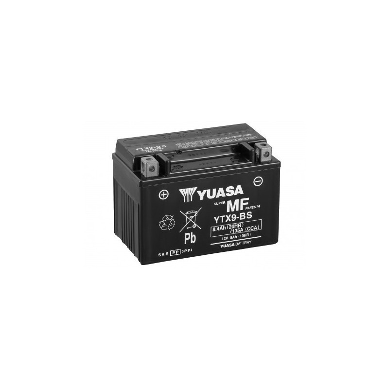 YTX9BS  Batterie moto YUASA  