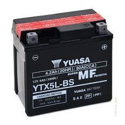 YTX5LBS YUASA 12V 4AH