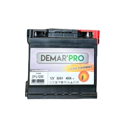 Batterie de démarrage DEMARPRO 12V 50ah 400A