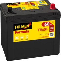 Batterie de démarrage FB604 Fulmen 12V 60Ah 390A