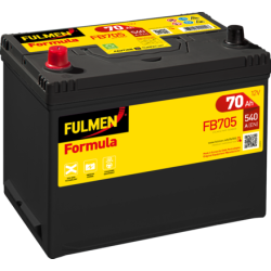 Batterie de démarrage FB705 Fulmen 12V 70Ah 540A