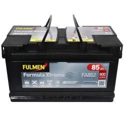 Batterie démarrage FA852 Fulmen 12V 85AH 800A
