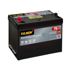 Batterie démarrage FA755 Fulmen 12V 75Ah 630A