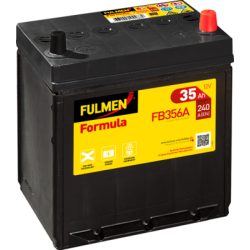 Batterie de démarrage FB356A avec talon Fulmen 12V 35Ah 240A