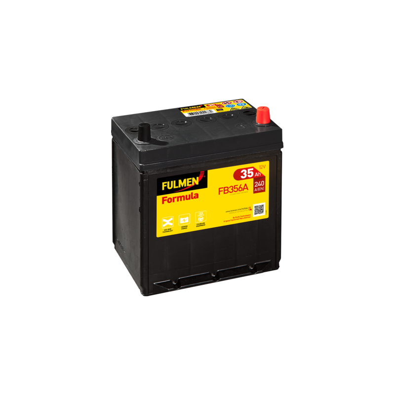 Batterie de démarrage FB356A avec talon Fulmen 12V 35Ah 240A