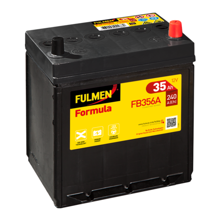 Batterie de démarrage FB356A avec talon Fulmen 12V 35Ah 240A