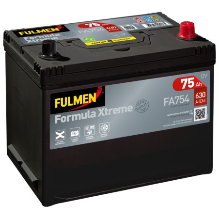 Batterie démarrage FA754 12V 75Ah 630A