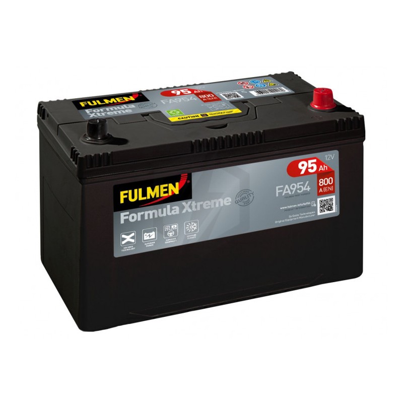 Batterie de démarrage FA954 Fulmen 12V 95Ah 800A