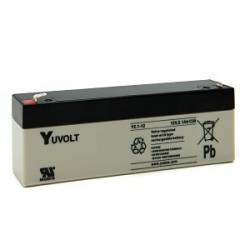 Batterie AGM étanche 12 V 2.1 AH YUVOLT OU YUCEL Y2.1-12