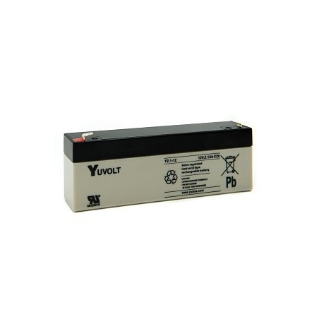 Batterie AGM étanche 12 V 2.1 AH YUVOLT OU YUCEL Y2.1-12