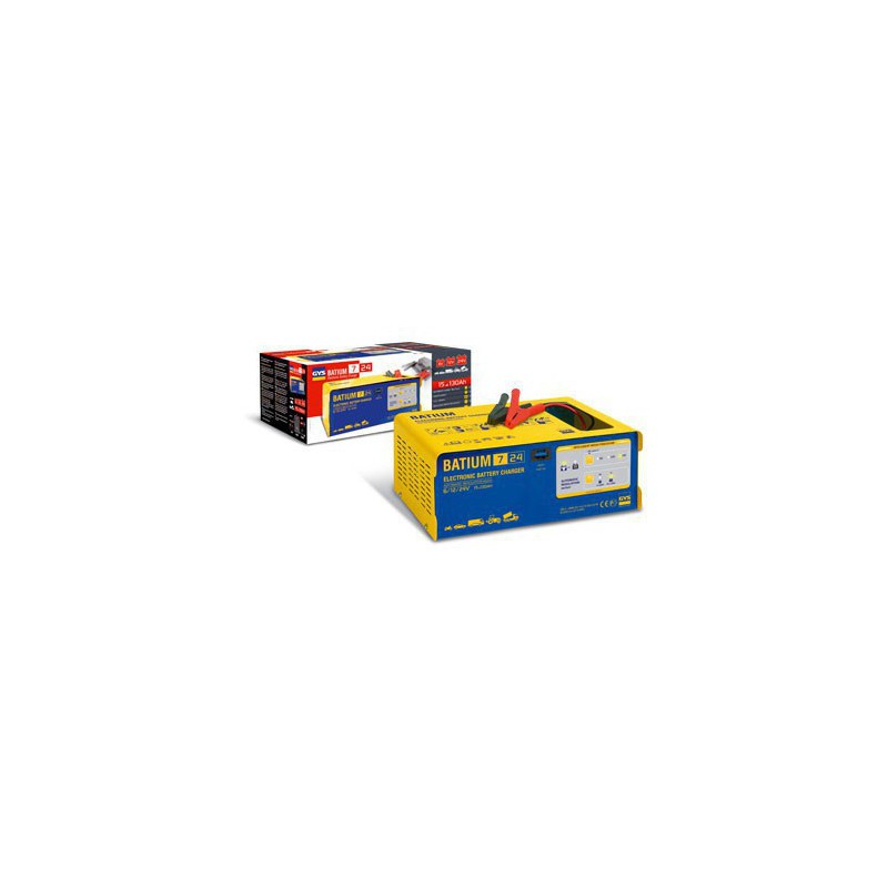 Chargeur GYS de batterie automatique 6V/12V/24V à micro processeur batium 7-24